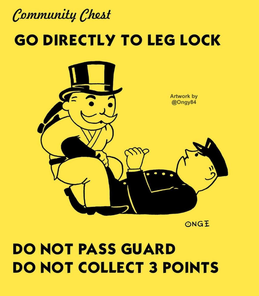 Training Leg Attacks in Jiu Jitsu